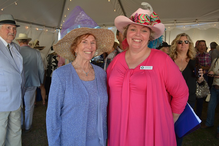 SMART founder Betsey London-Fish made the trip from Tennessee for the event. She is pictured with SMART Executive Director Brandi Ezell.