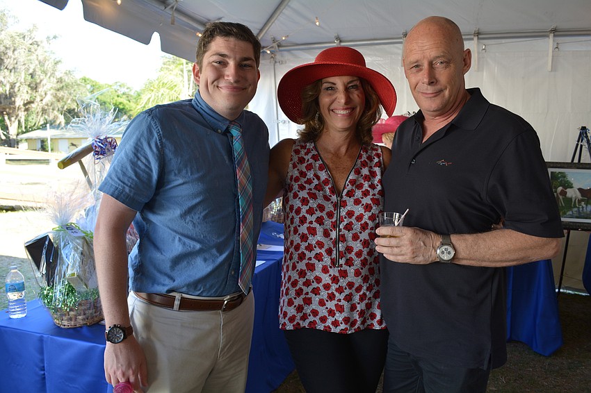 Brenden Craigmile comes with his parents Debra Starr and Hans van derKolk.