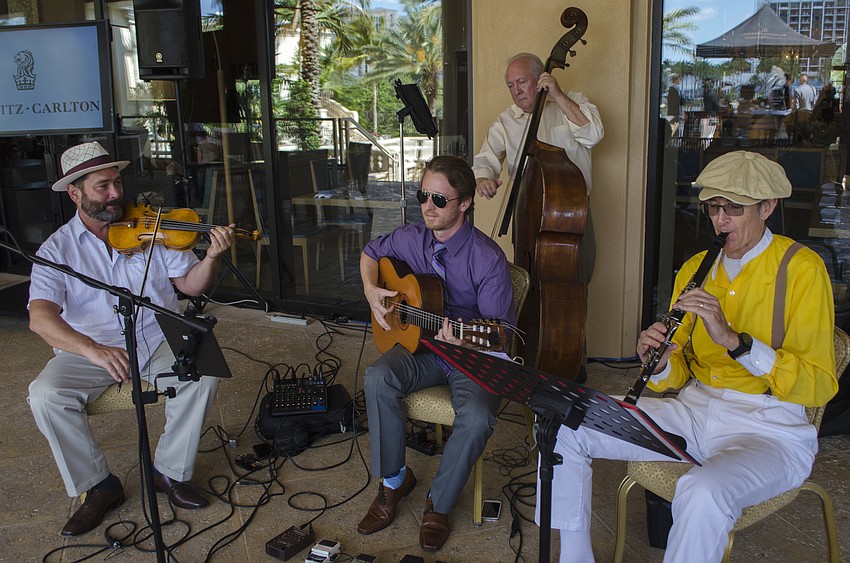 Hot Club SRQ got guests in the Southern state of mind with their performance at Derby Day on May 6 at Jack Dusty.