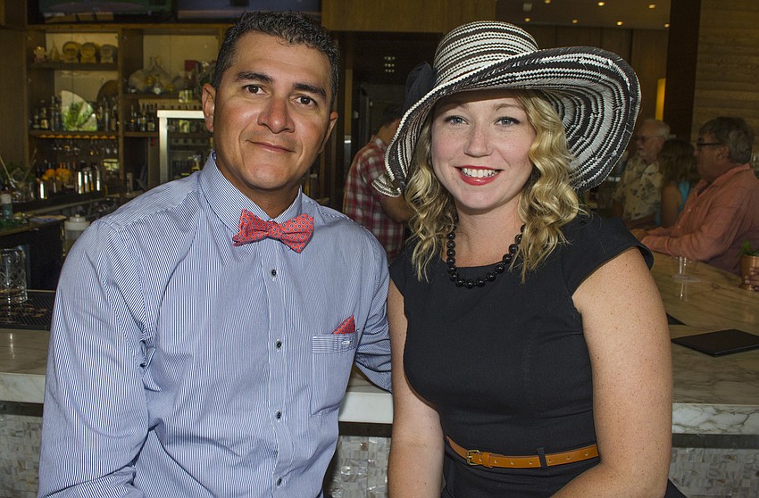 Omar Alvarez and Michaela Ramirez