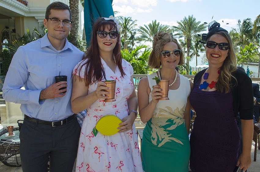 Stefan Cirbus, Mimi Cirbusova, Jennifer Wells and Andrea Knies