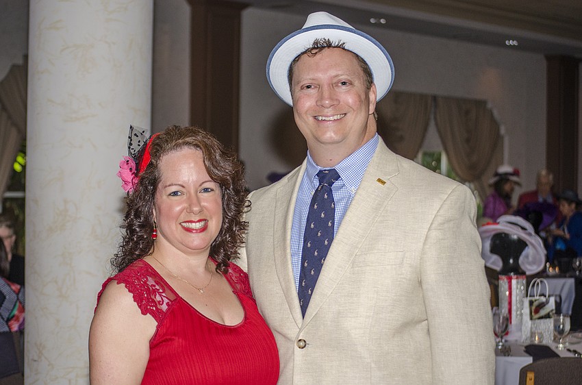 Ear Research Foundation Executive Director Jennifer Moss and Jay Wilson