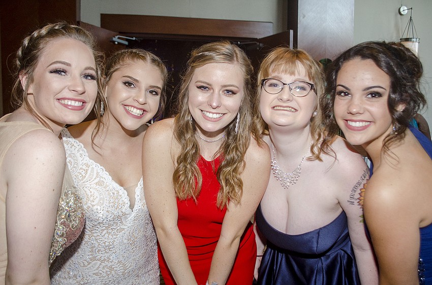 Erin O'    Donnell, Ariela Carmona, Avery Leach, Racel Weaver and Charlee Ruth