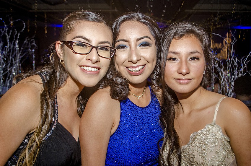 Diana Rodriguez, Nicole Rosas and Joselin Mauricio