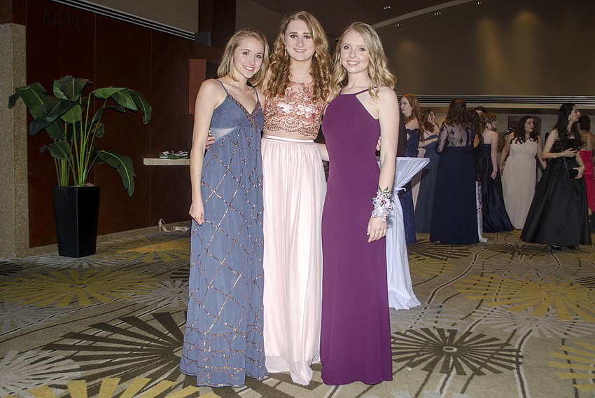 Emily Kain, Ellie Walton and Delainey Dietz