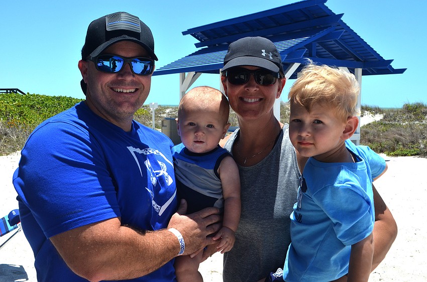 Jason, Grayson, 8 months, Tina and Kolten Adams, 2