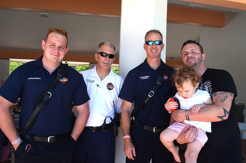 Chase Bullock, Chris Krajic, Jay Gosnell and Nick and Izzy DiSalvo