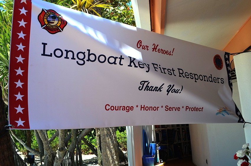 The Rotary Club of Longboat Key hosted an event to thank Longboat Key first responders on May 7. The event included a volleyball match, a tug of war game and an ice cream truck.