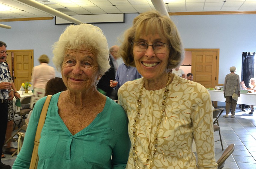 Phyllis Lewis and Margie Tonner