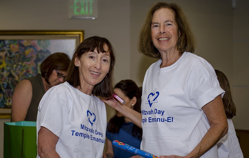 Emilie Weil and Sandy Levitan