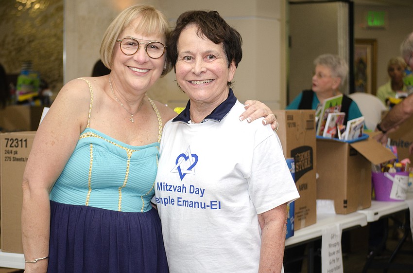 Barbara Peltz and Suzy Morris