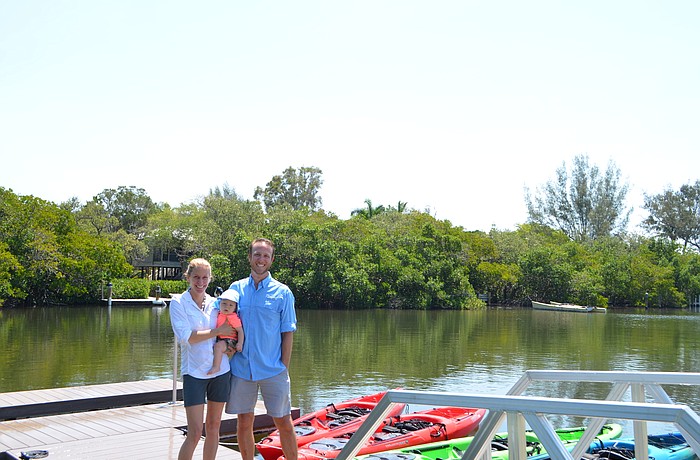 Shane Catts and Holly Rolls own  Happy Paddler Kayak Tours & EcoVentures.