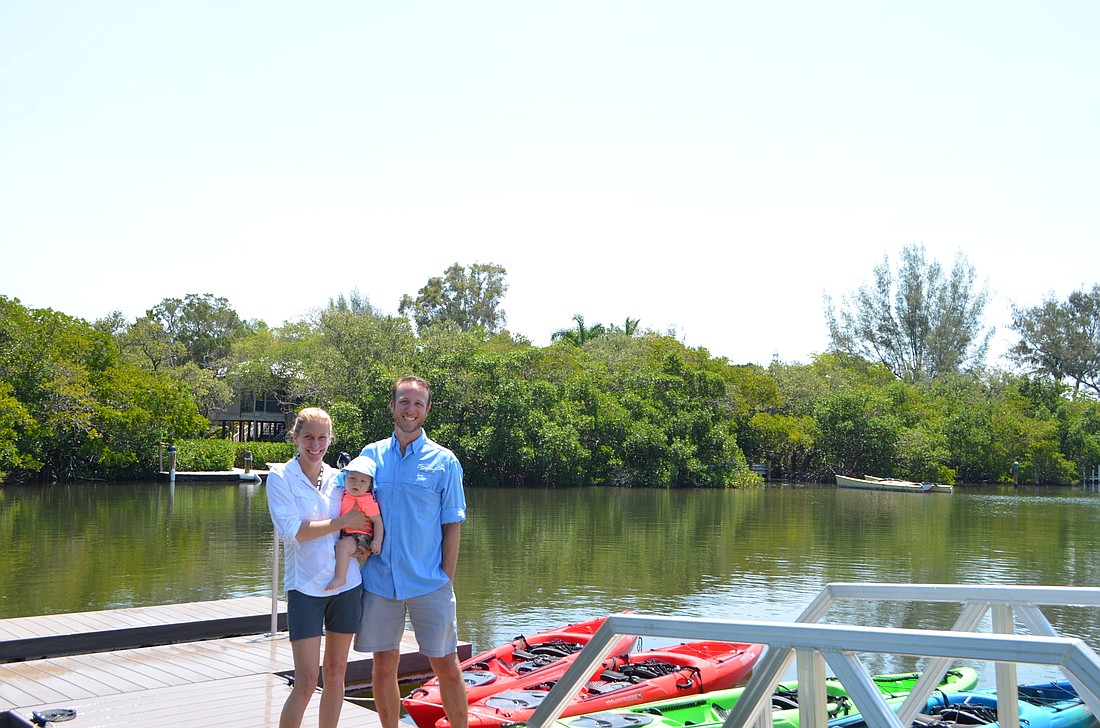 Shane Catts and Holly Rolls own  Happy Paddler Kayak Tours & EcoVentures.