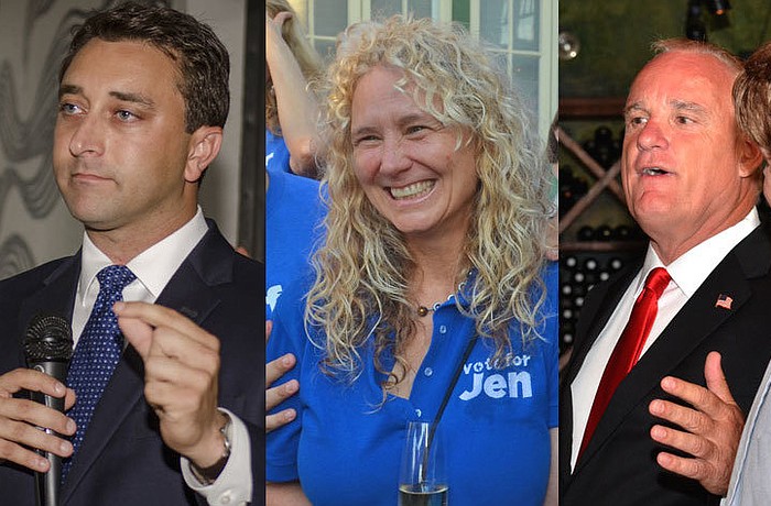 Hagen Brody, Jen Ahearn-Koch and Martin Hyde were all vying for two seats on the Sarasota City Commission.