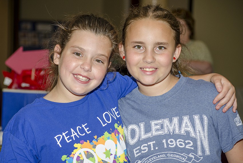 Amelia Hilton and Lucy Thomas