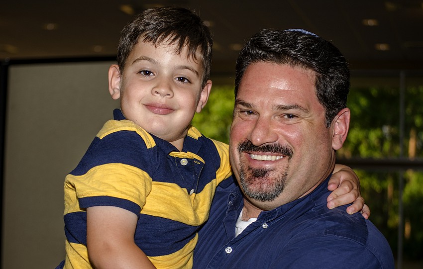 Jason Churgel and Rabbi Michael Churgel