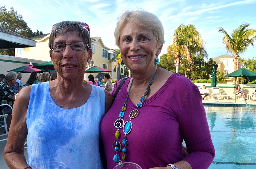 Barbara Lowe and Sandra Walker