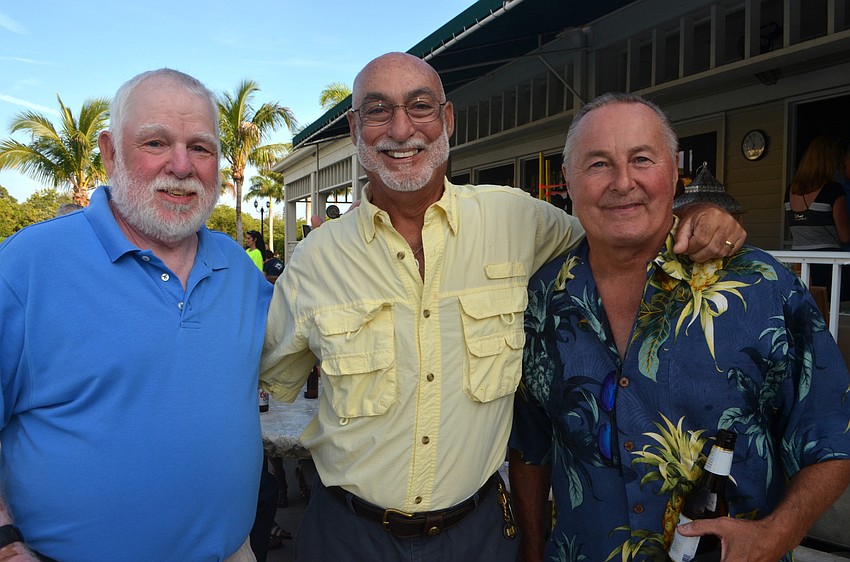 William Lowe, Mike Scalfani and John Kaptena