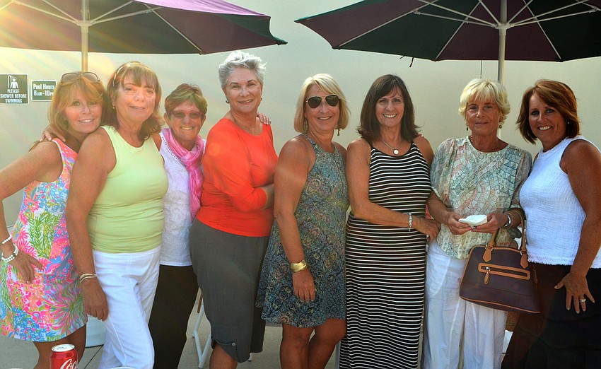 Patti Burchett, Mary Aykun, Judy Tobias, Jean Gramaglia, Heidi Berry, Penny Klein, Marie Guillet and Karen Davis