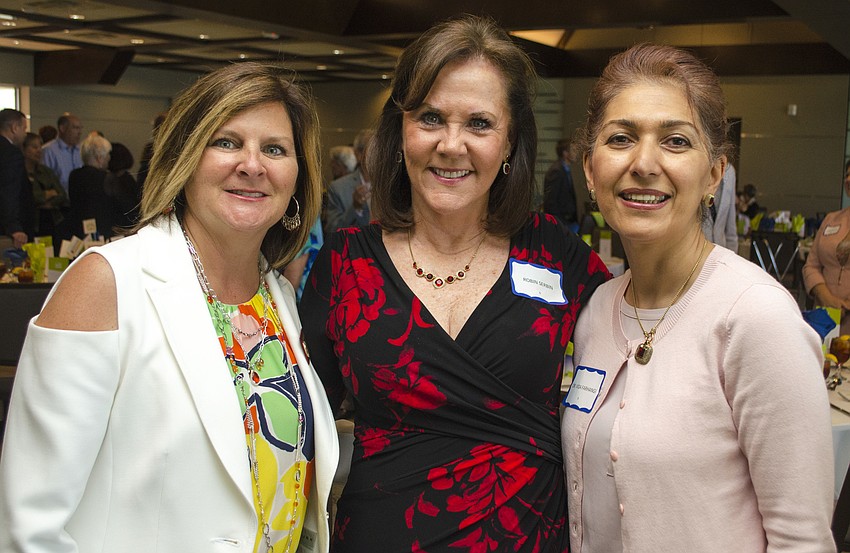 Dr. Karen Hamad, Robin Serbin and Dr. Vida Farhangi