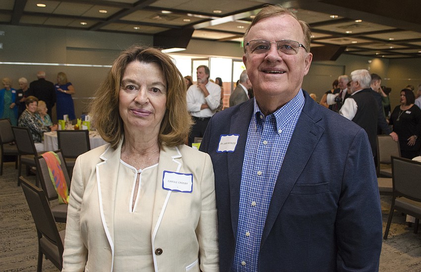 Carole Crosby and Dr. Larry Wickless