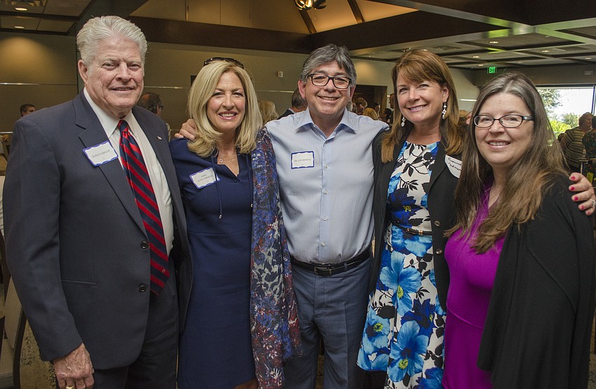 Dudley Carson, Kara Altice-Montes, Dr. Luis Montes, Roseanne Gutmann and Suzanne Ellin