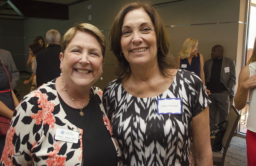Linda Stone and Irene Fleshner