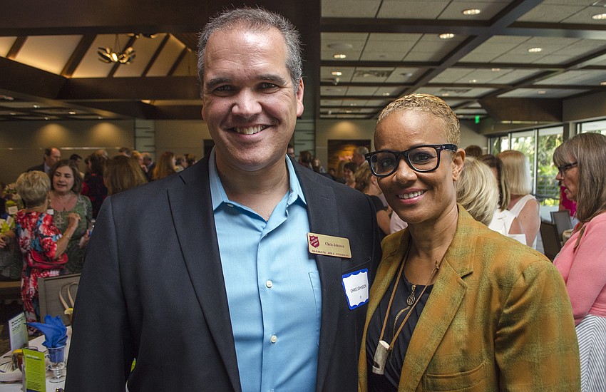 Chris Johnson and Brook Bello