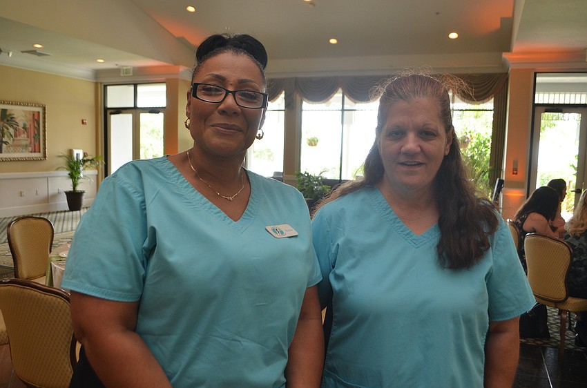 Maria Handlon and Mary McIntyre