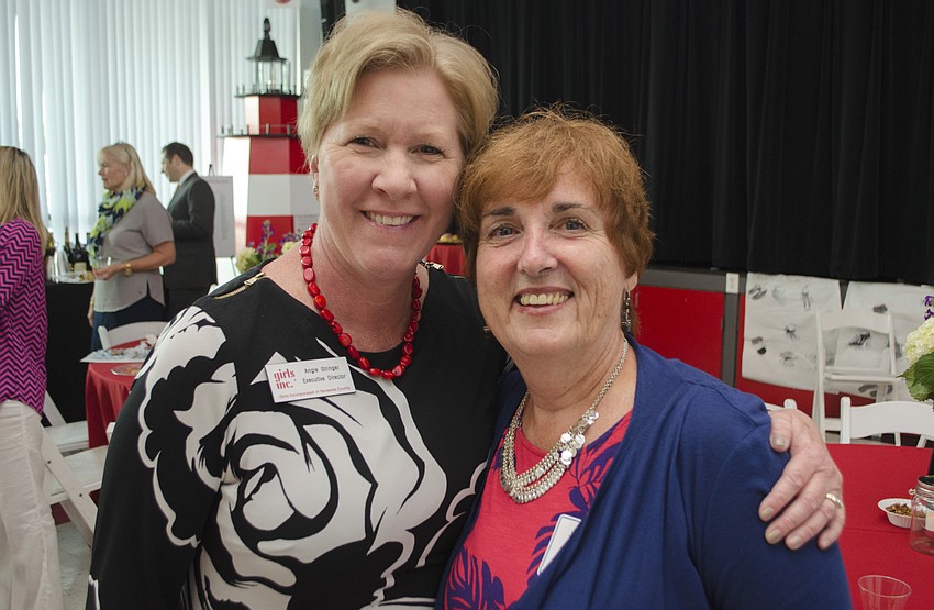 Girls Inc. of Sarasota County Executive Director Angie Stringer and Jean Cooper