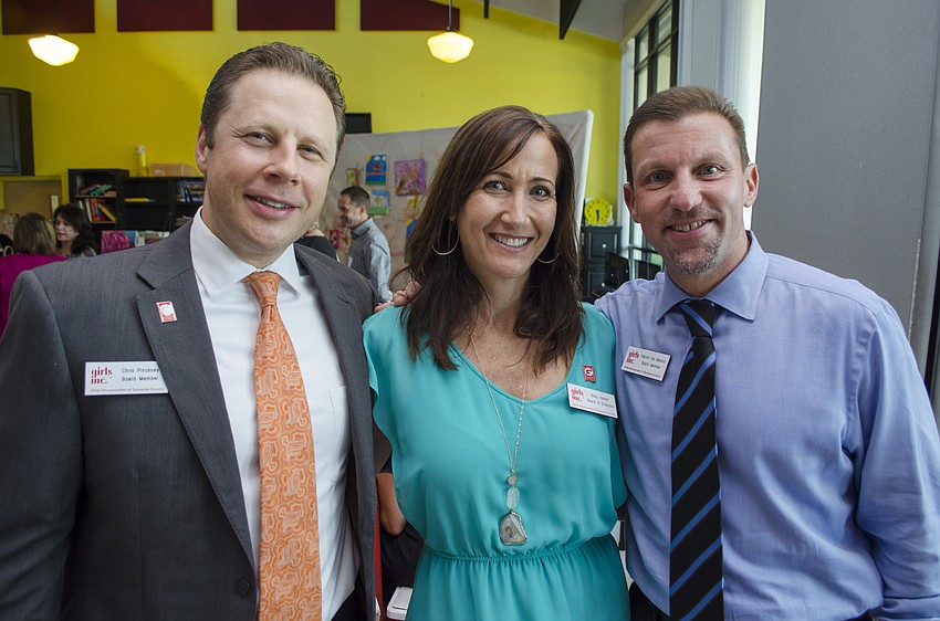 Chris Pinckney, Stacy Hanan and Patrick Del Medico