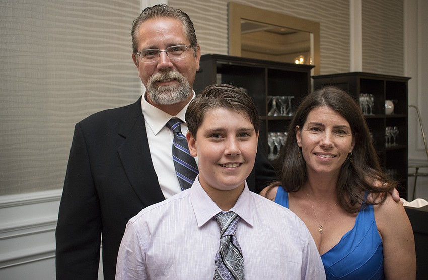Michael, Banyan and Laura Gilkey
