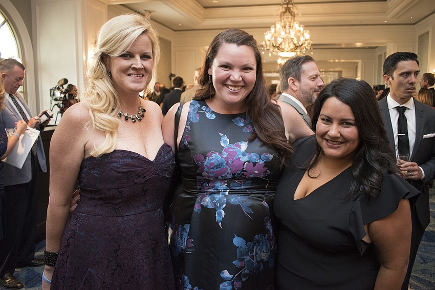 Brooke Palmer Kuhl, Brittany Eagans and Kelsey Alholm