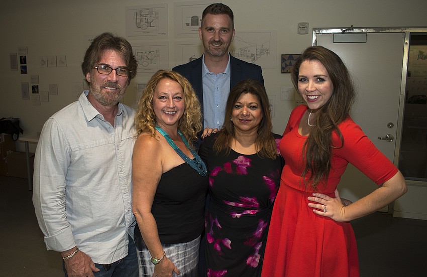 Michael Kidd, Carla Rayman, Andrew Etter, Marbel Martin and Kortnee Gonzalez