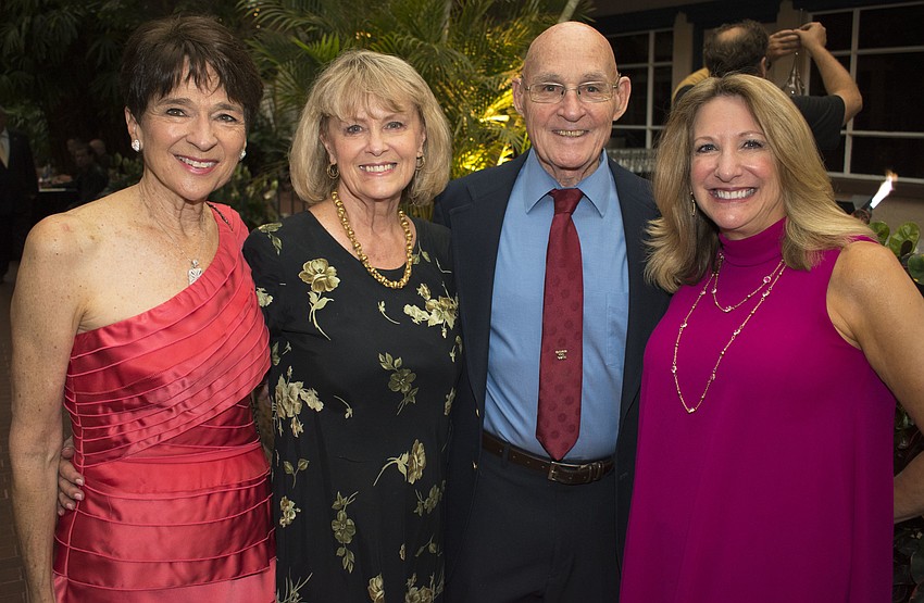 Co-Chairwoman Candy Swick, Connie McCarthy, Don Kruse and Lisa Iltis