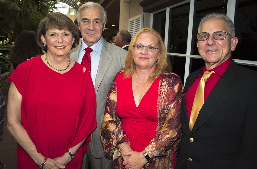 Elaine and Bill McClure with Sherri and Scott Frieler