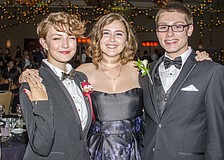 Max Dinnan, Mya Santry and Brett Long