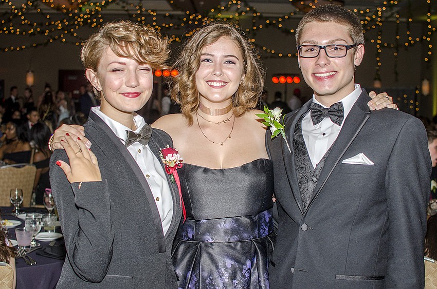 Max Dinnan, Mya Santry and Brett Long