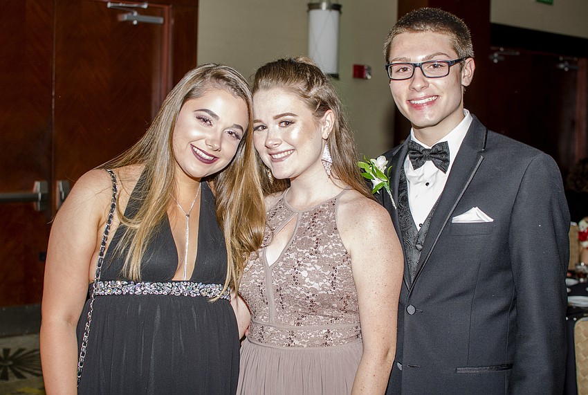 Riley McDonnell, Sydney Mucci and Brett Long