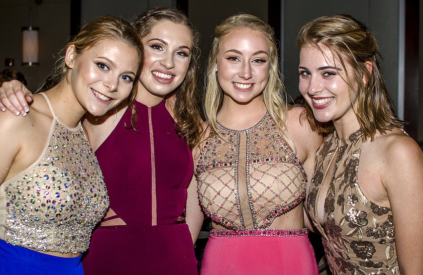 Haley Swanson, Daryn Parlstein, Savannah Jordan and Anna Massey