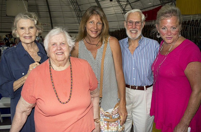Kay Curtis, Sally Faron, Anette Jux-Ledbetter, Bill Farmer and Nancy Wagy