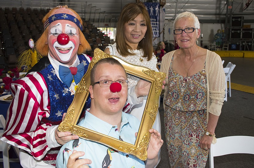 Chuck Sidlow, Bradley Morrall, Noriko Sidlow and Marion Morrall