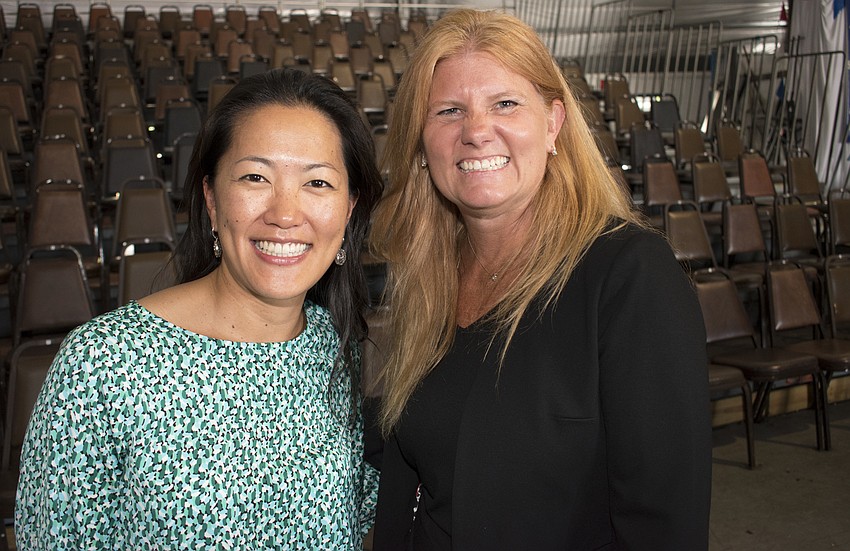 Vanessa Tirton and Cindy Moore