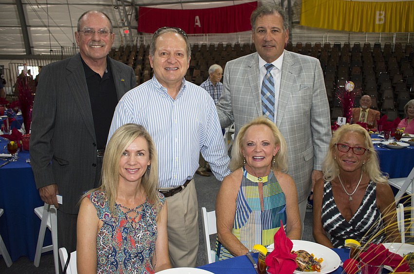 David Houle, Kelley and Joe Patane, Jamie and Doug Badertscher and Victoria Baum