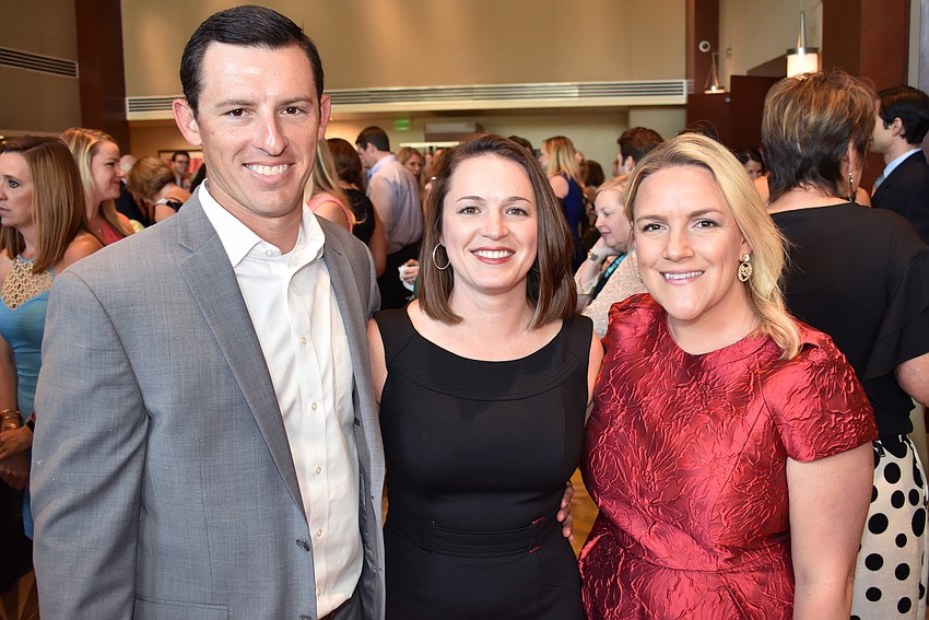 Tyler Del Buono, Courtney Church and Erin Christy