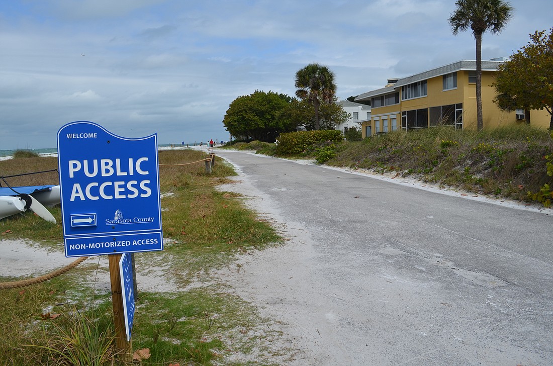 Beach Road property owners say they&#39;     ve worked to preserve public access, but Mike Cosentino says their motives lie elsewhere.