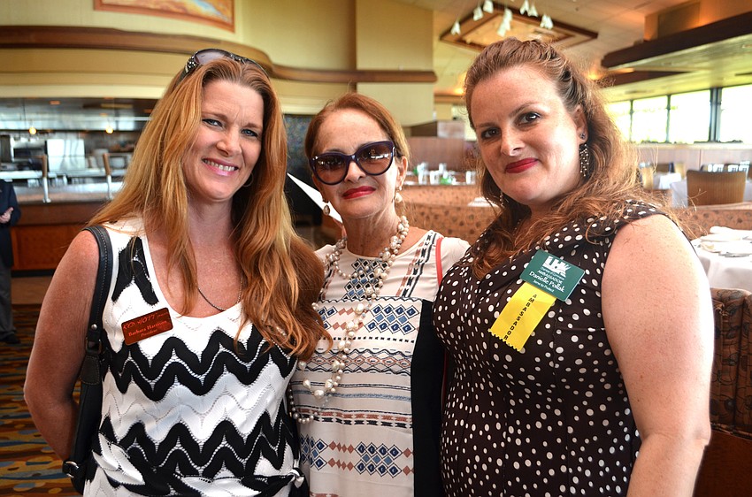 Barbara Harrison and Pat and Danielle Pollak