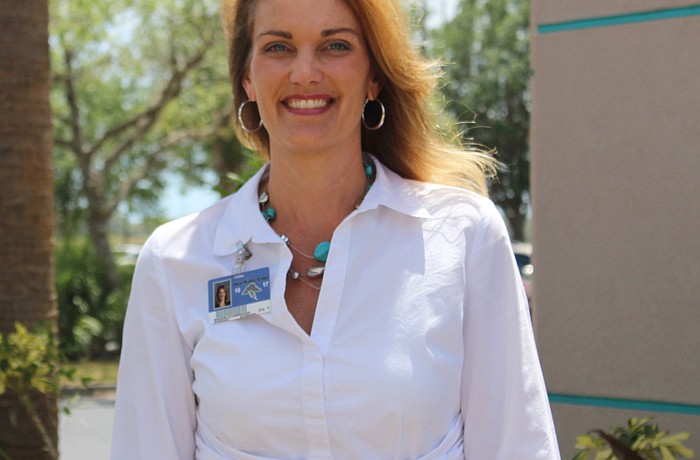 Haile Middle School Principal Sharon Scarbrough will leave the middle school to be Braden River High School'    s new principal.