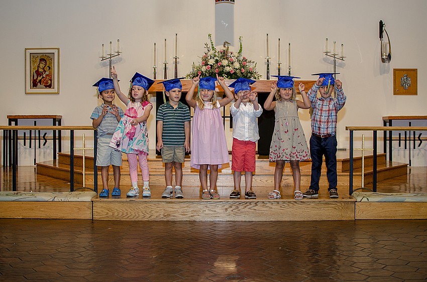 The class performed several songs for guests.