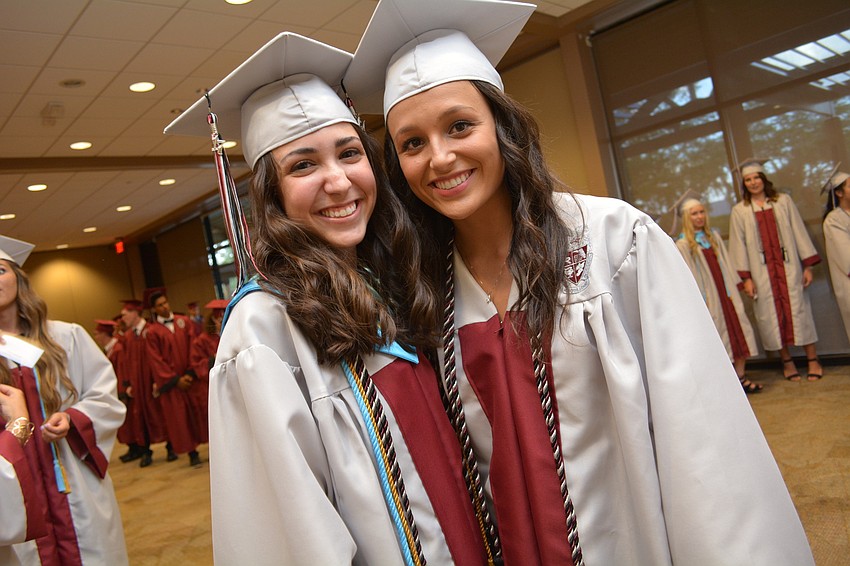 Braden River graduates Carly Colonna and Jenna Byrd are Student Government Association officers together and both will attend University of South Florida.